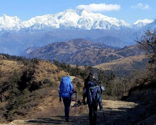 Mountain hiking trail